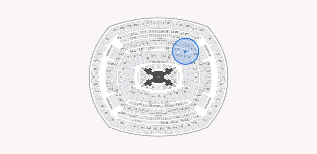 MetLife Stadium Seating Chart