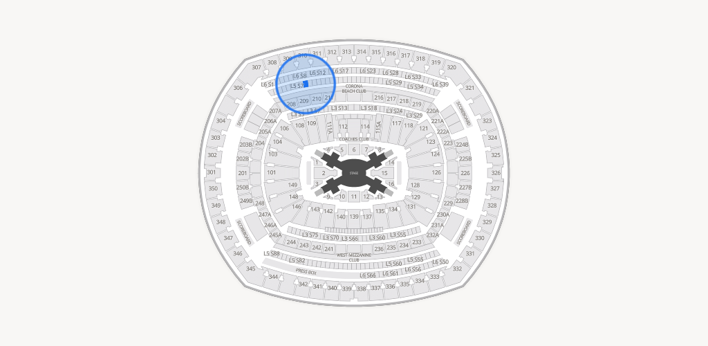 MetLife Stadium Seating Chart