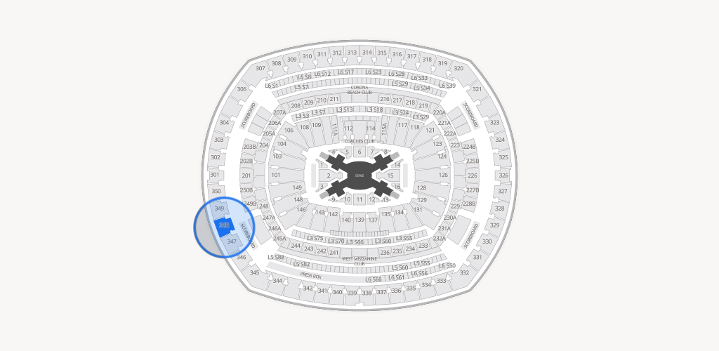MetLife Stadium Seating Chart