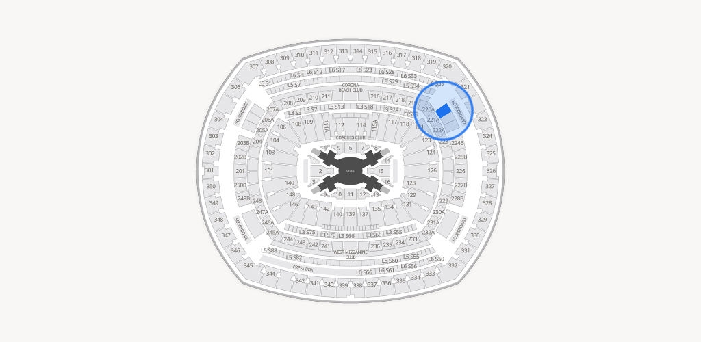MetLife Stadium Seating Chart