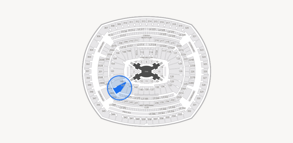 MetLife Stadium Seating Chart