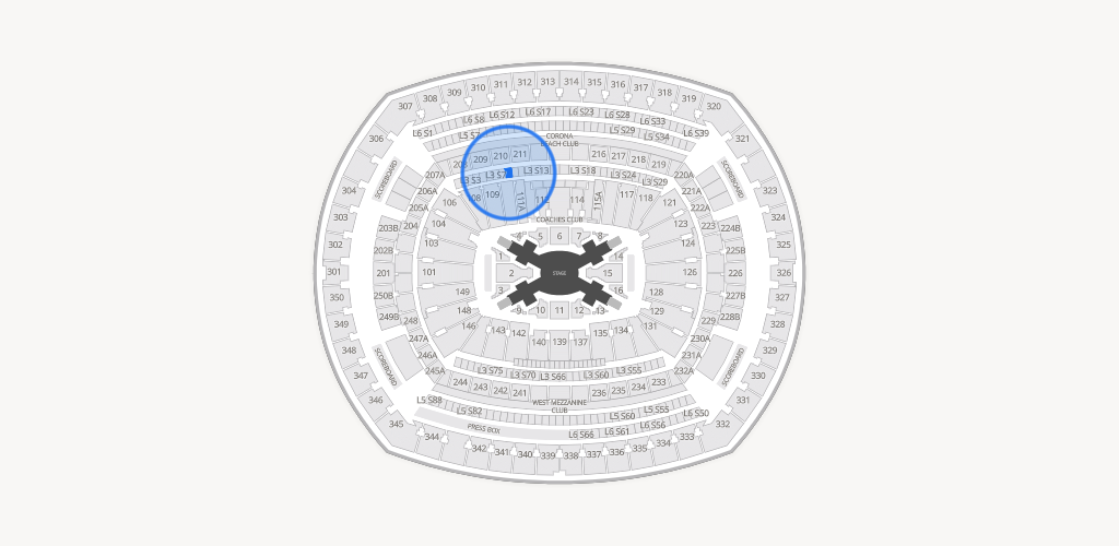 MetLife Stadium Seating Chart