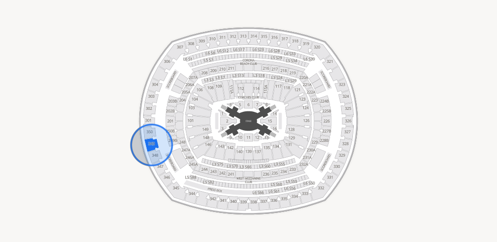 MetLife Stadium Seating Chart