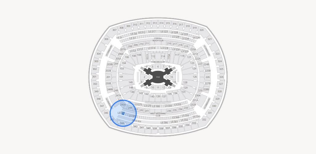 MetLife Stadium Seating Chart