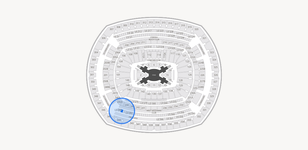MetLife Stadium Seating Chart