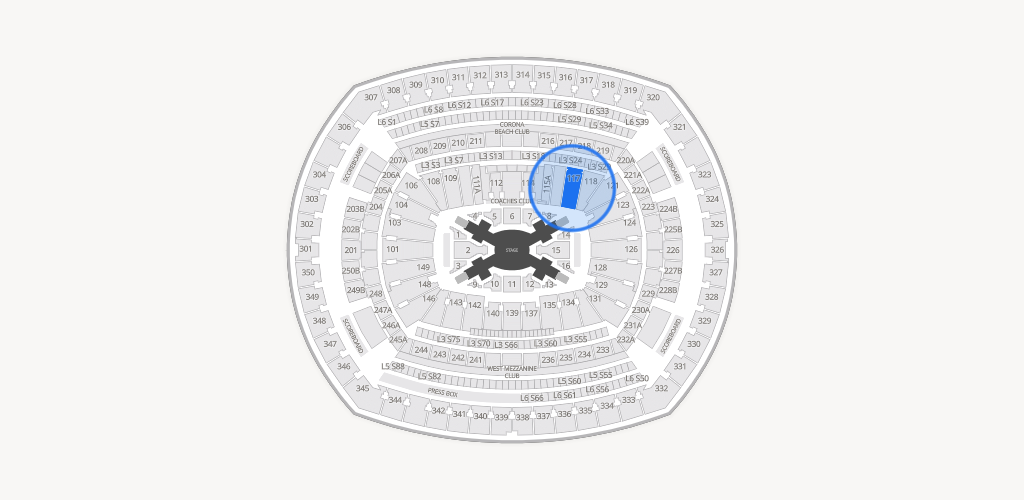 MetLife Stadium Seating Chart