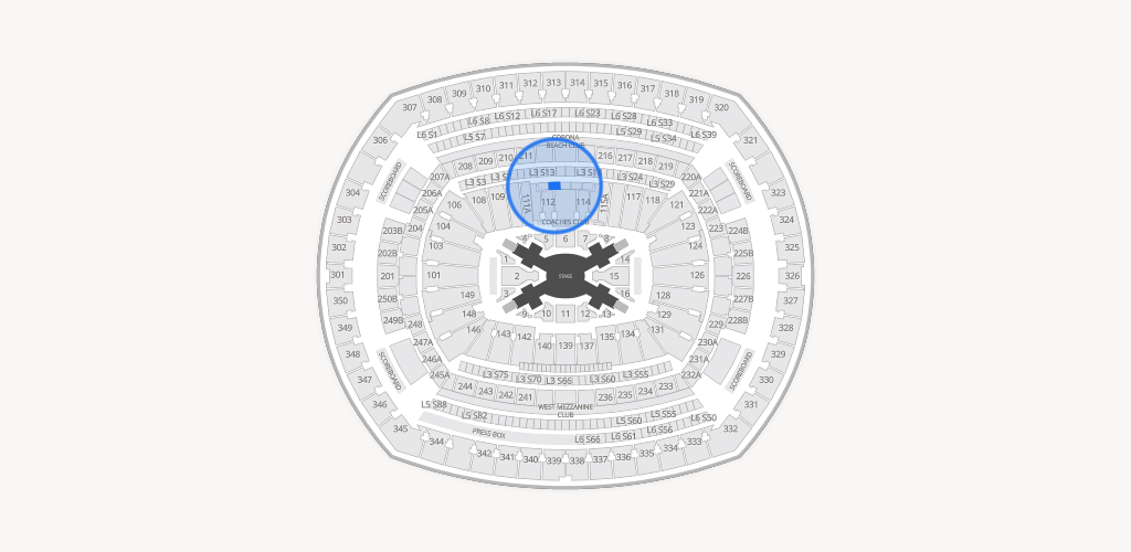 MetLife Stadium Seating Chart