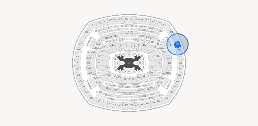 MetLife Stadium Seating Chart