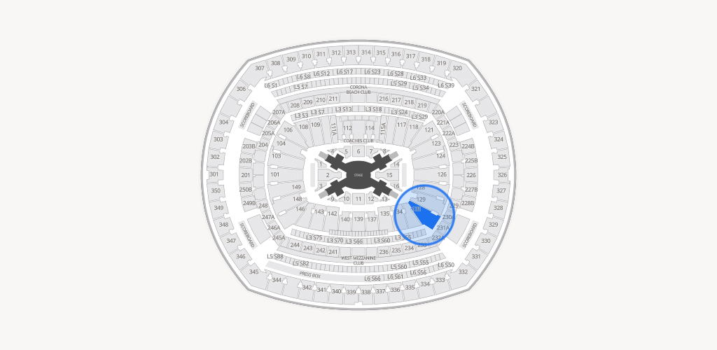 MetLife Stadium Seating Chart