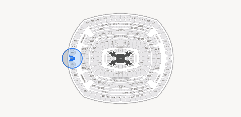 MetLife Stadium Seating Chart