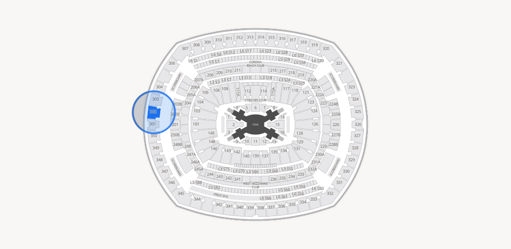 MetLife Stadium Seating Chart