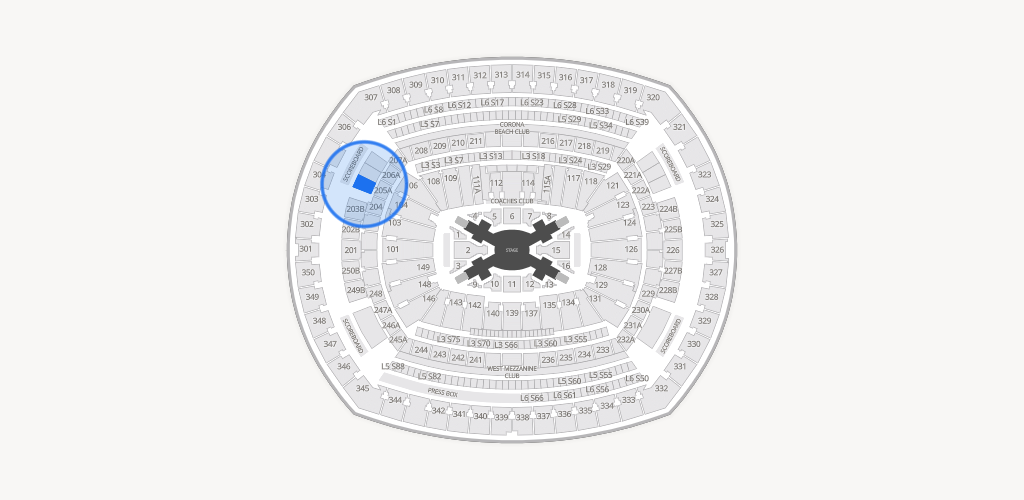 MetLife Stadium Seating Chart