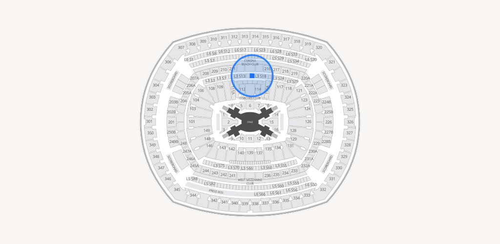 MetLife Stadium Seating Chart