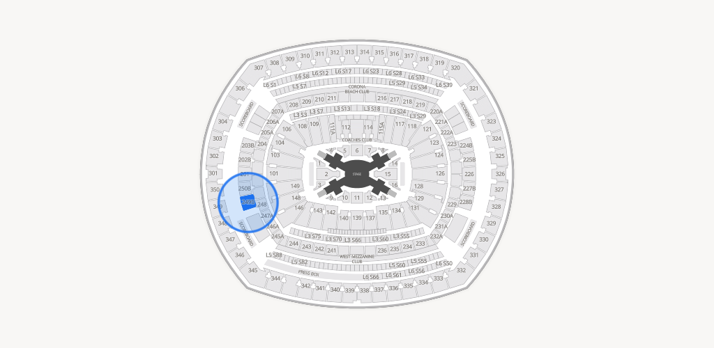 MetLife Stadium Seating Chart