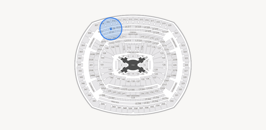 MetLife Stadium Seating Chart