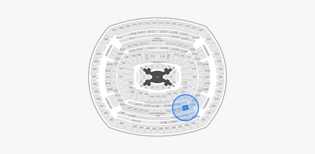 MetLife Stadium Seating Chart