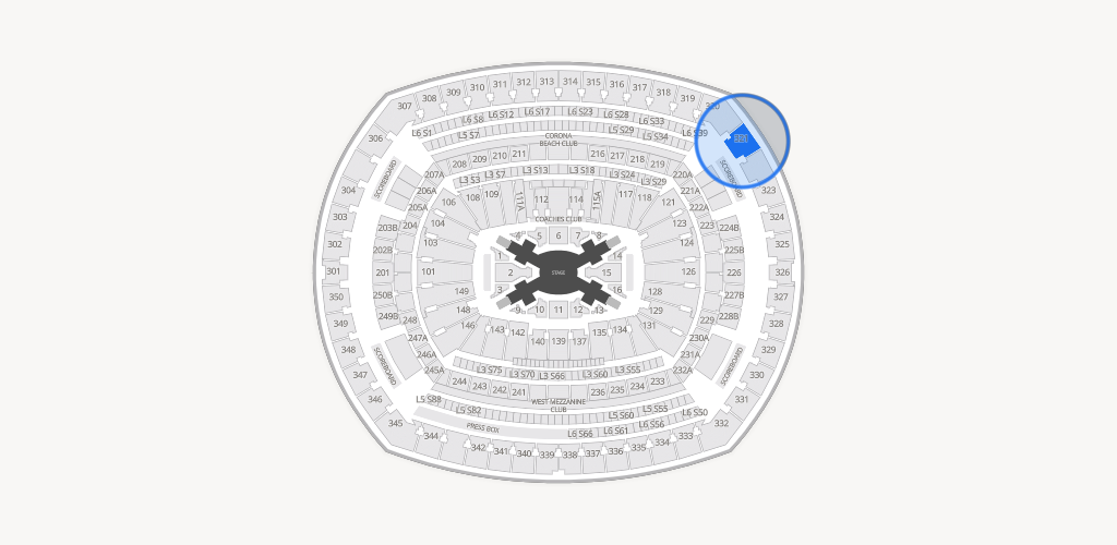 MetLife Stadium Seating Chart