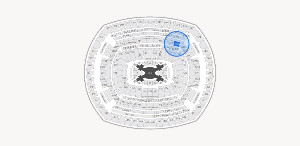MetLife Stadium Seating Chart