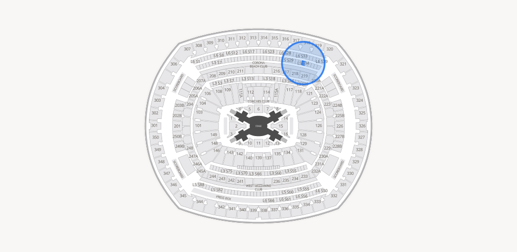 MetLife Stadium Seating Chart