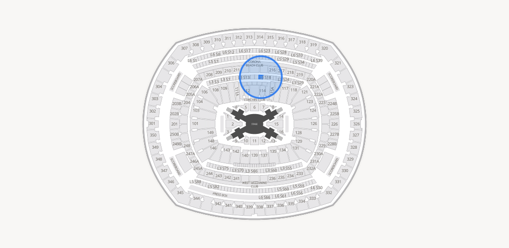 MetLife Stadium Seating Chart