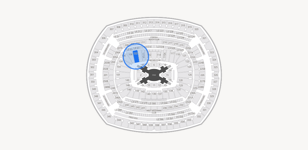 MetLife Stadium Seating Chart