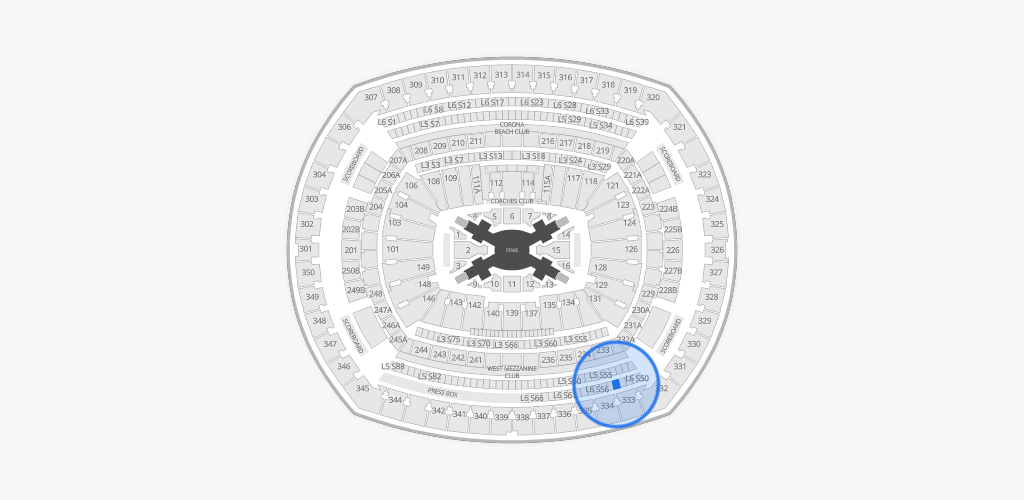 MetLife Stadium Seating Chart