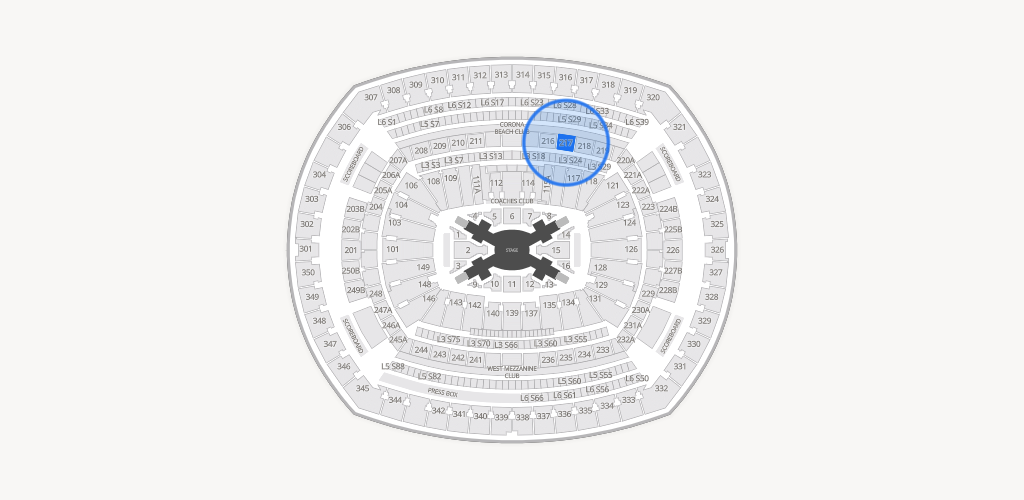MetLife Stadium Seating Chart
