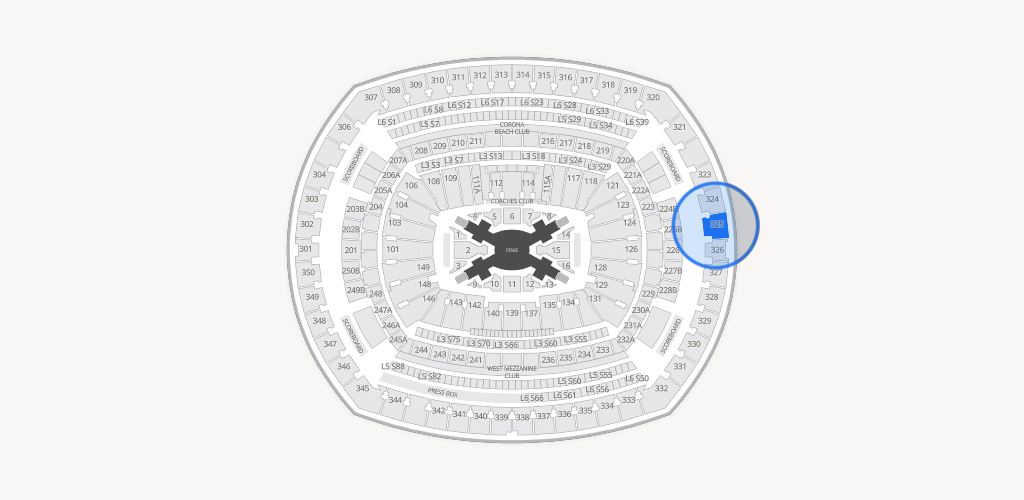 MetLife Stadium Seating Chart