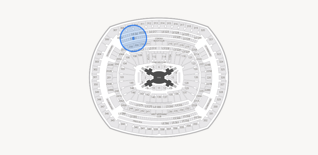 MetLife Stadium Seating Chart