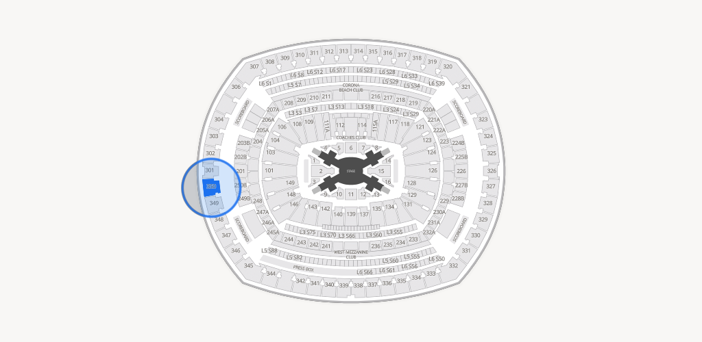 MetLife Stadium Seating Chart