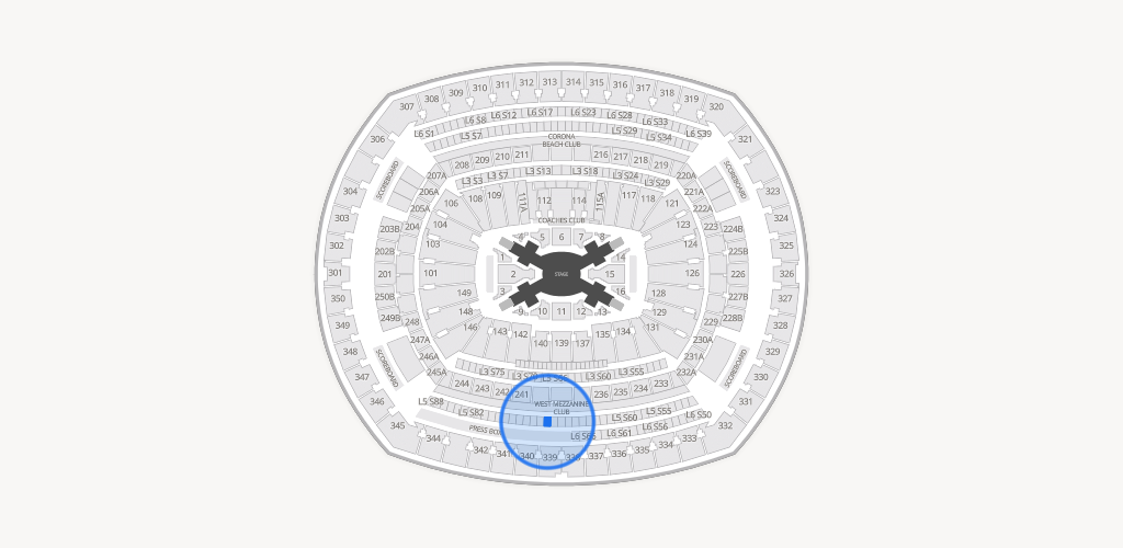 MetLife Stadium Seating Chart