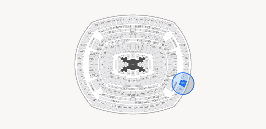 MetLife Stadium Seating Chart