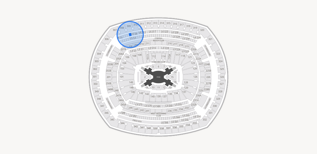 MetLife Stadium Seating Chart