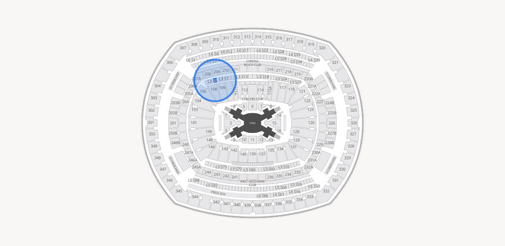 MetLife Stadium Seating Chart