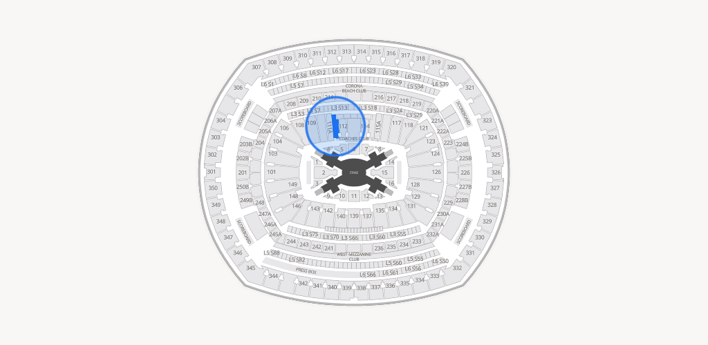 MetLife Stadium Seating Chart