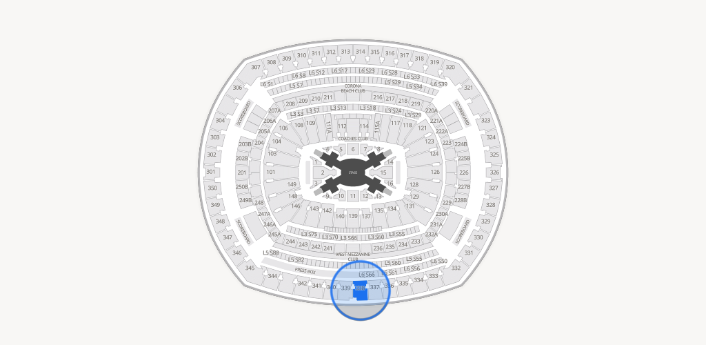 MetLife Stadium Seating Chart