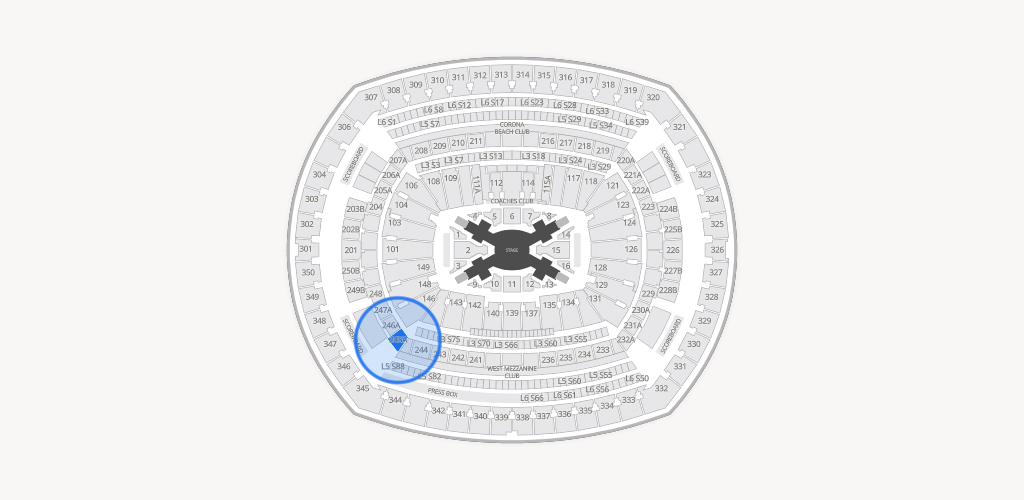 MetLife Stadium Seating Chart