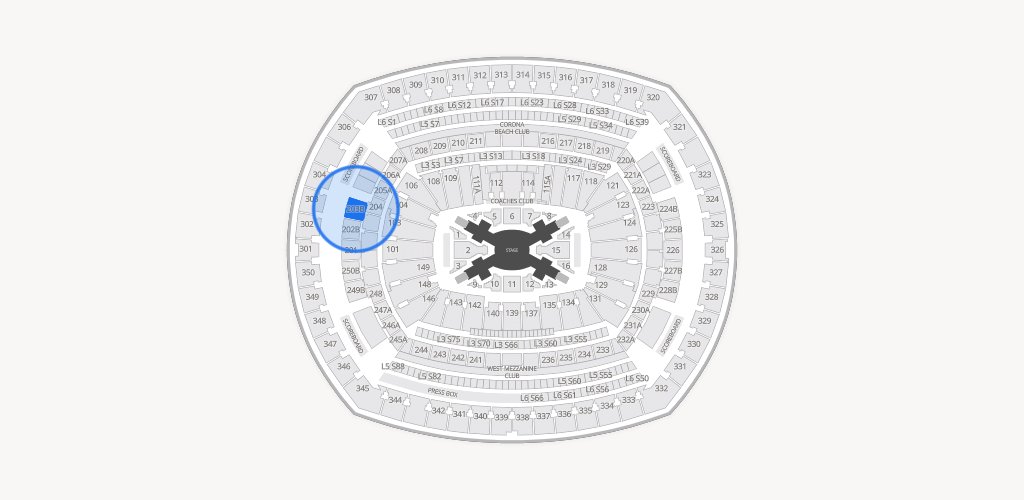 MetLife Stadium Seating Chart