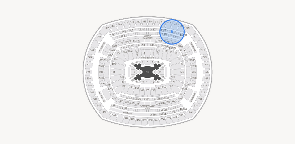 MetLife Stadium Seating Chart
