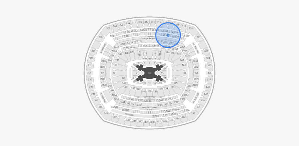 MetLife Stadium Seating Chart