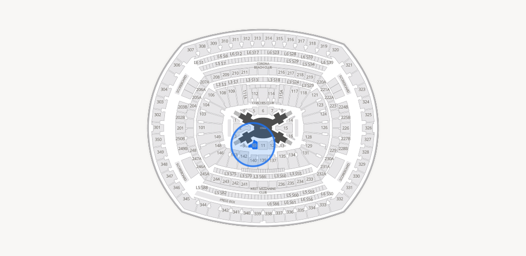 MetLife Stadium Seating Chart