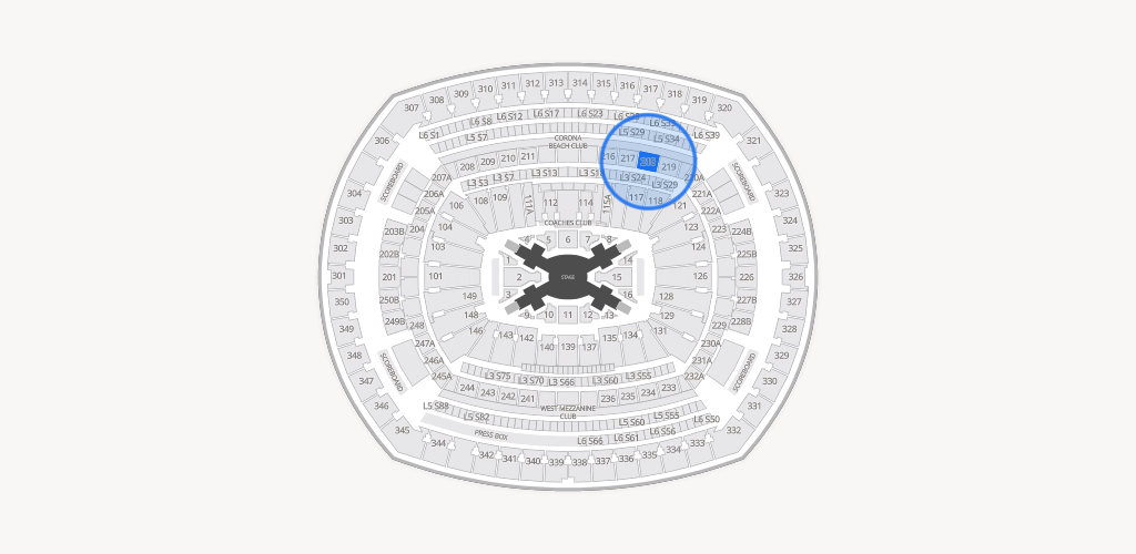 MetLife Stadium Seating Chart