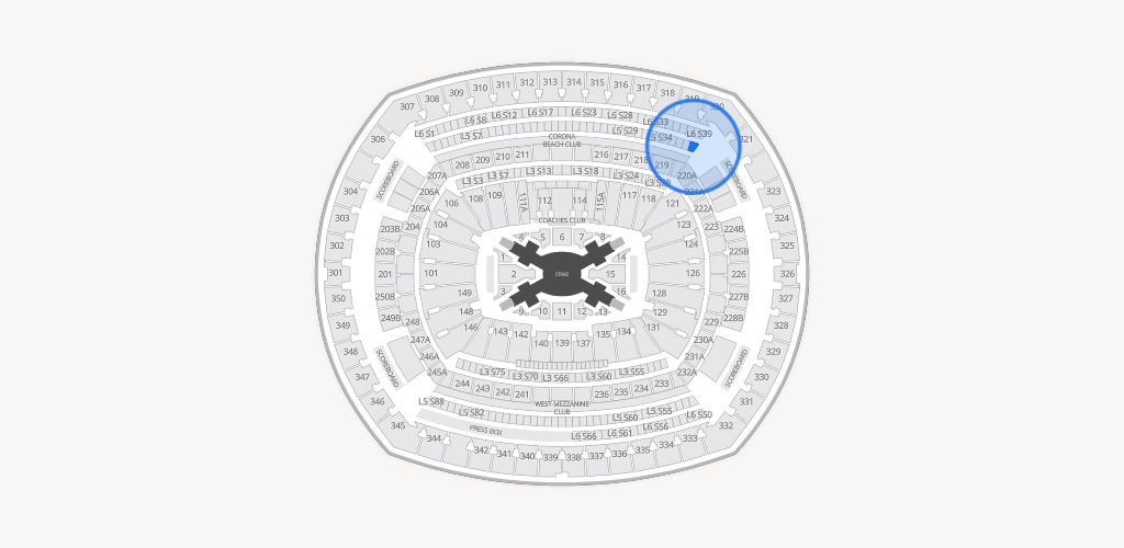 MetLife Stadium Seating Chart