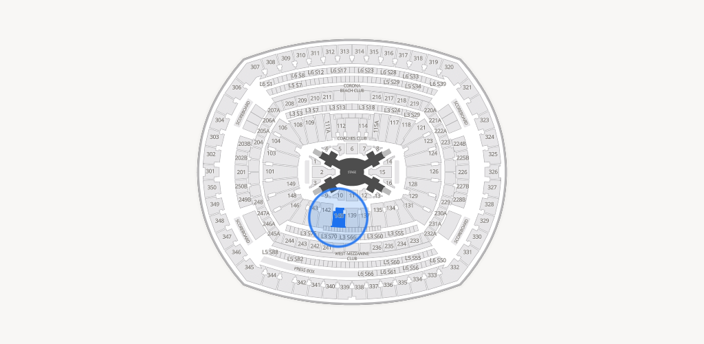 MetLife Stadium Seating Chart