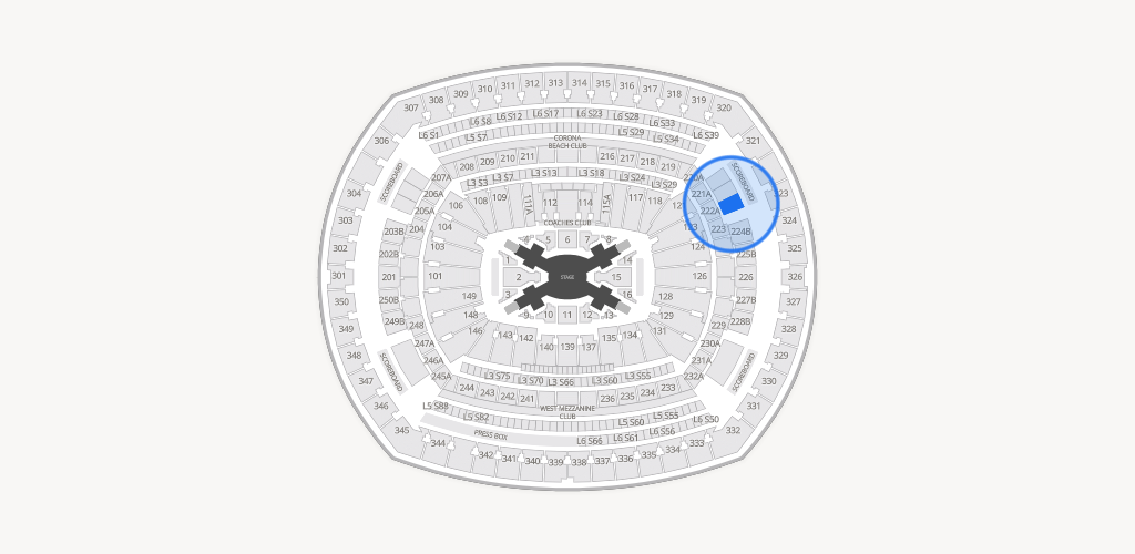 MetLife Stadium Seating Chart