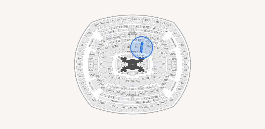 MetLife Stadium Seating Chart