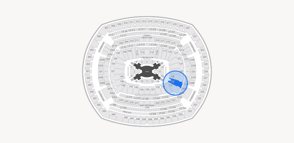 MetLife Stadium Seating Chart