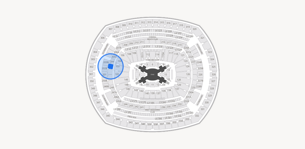 MetLife Stadium Seating Chart