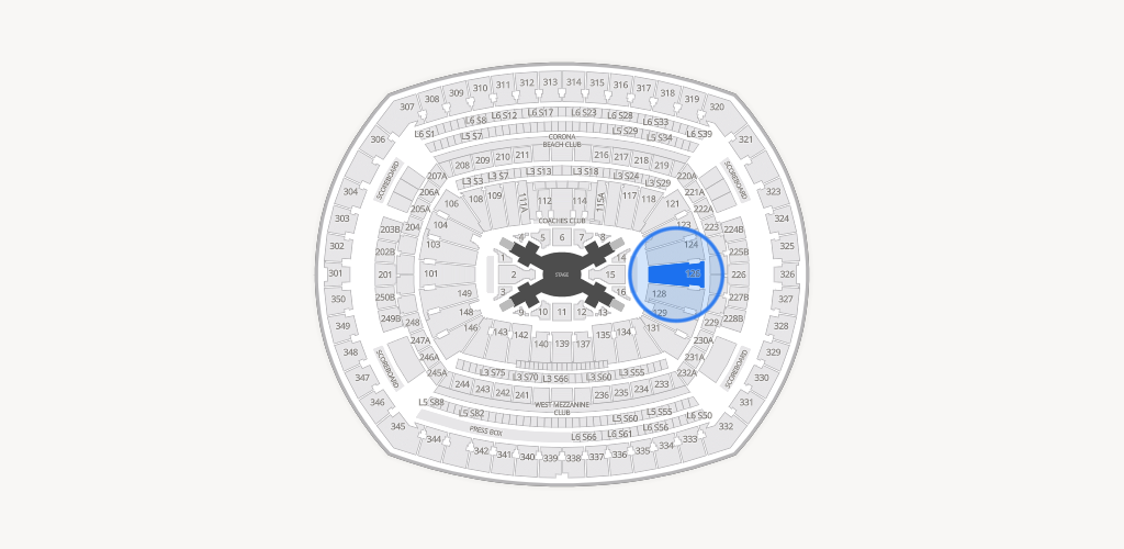 MetLife Stadium Seating Chart