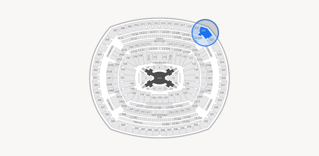 MetLife Stadium Seating Chart